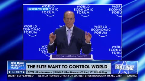 THE ELITE WANT TO CONTROL THE WORLD