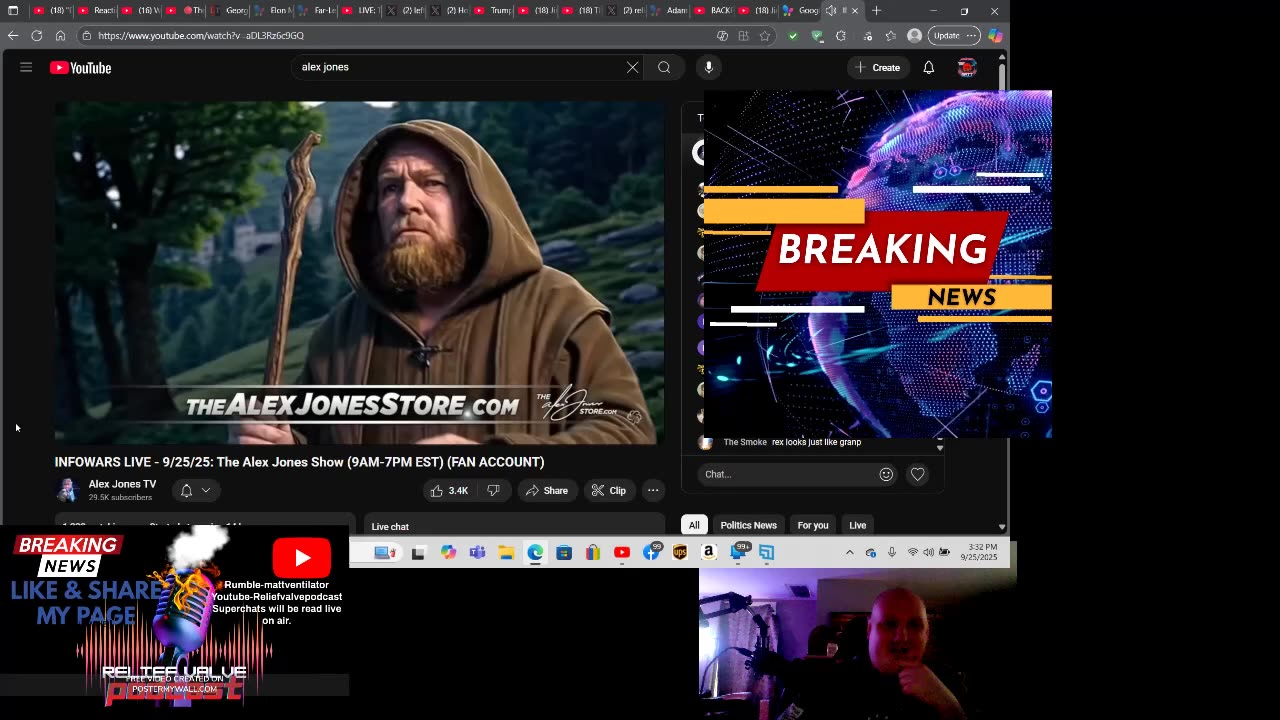 Google admits fault, Alex jones and others invited back on youtube!