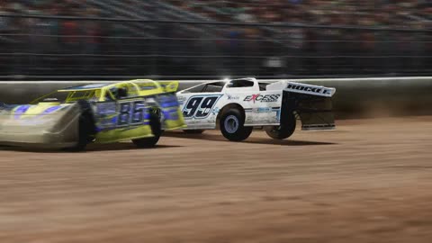 World of Outlaws Dirt Racing Race8