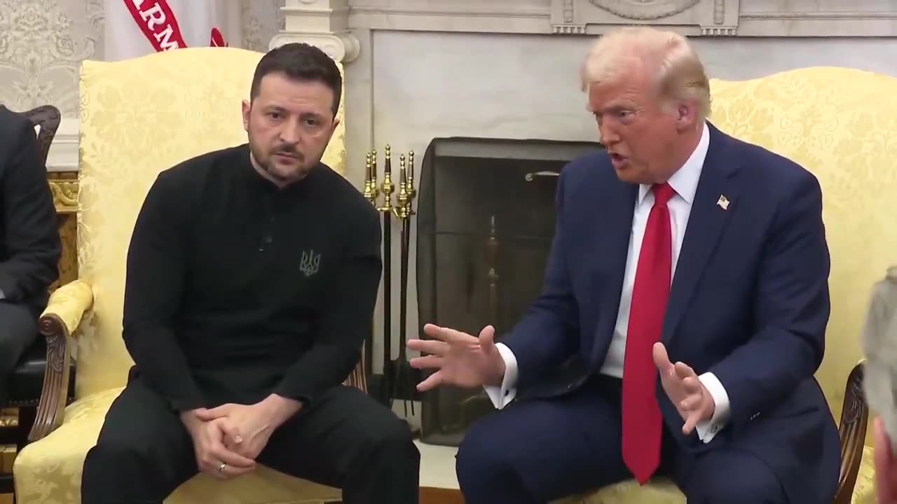 Things get HEATED 🔥POTUS, JD & Zelensky go at it WH press conference