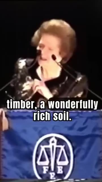 Margaret Thatcher explained back in the 70s why London, and now the EU, hate Russia.