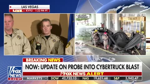 Las Vegas officials address hints at motive in Cybertruck blast