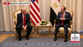 WATCH: President Trump Answers Questions from the Press in Egypt- 10/13/25