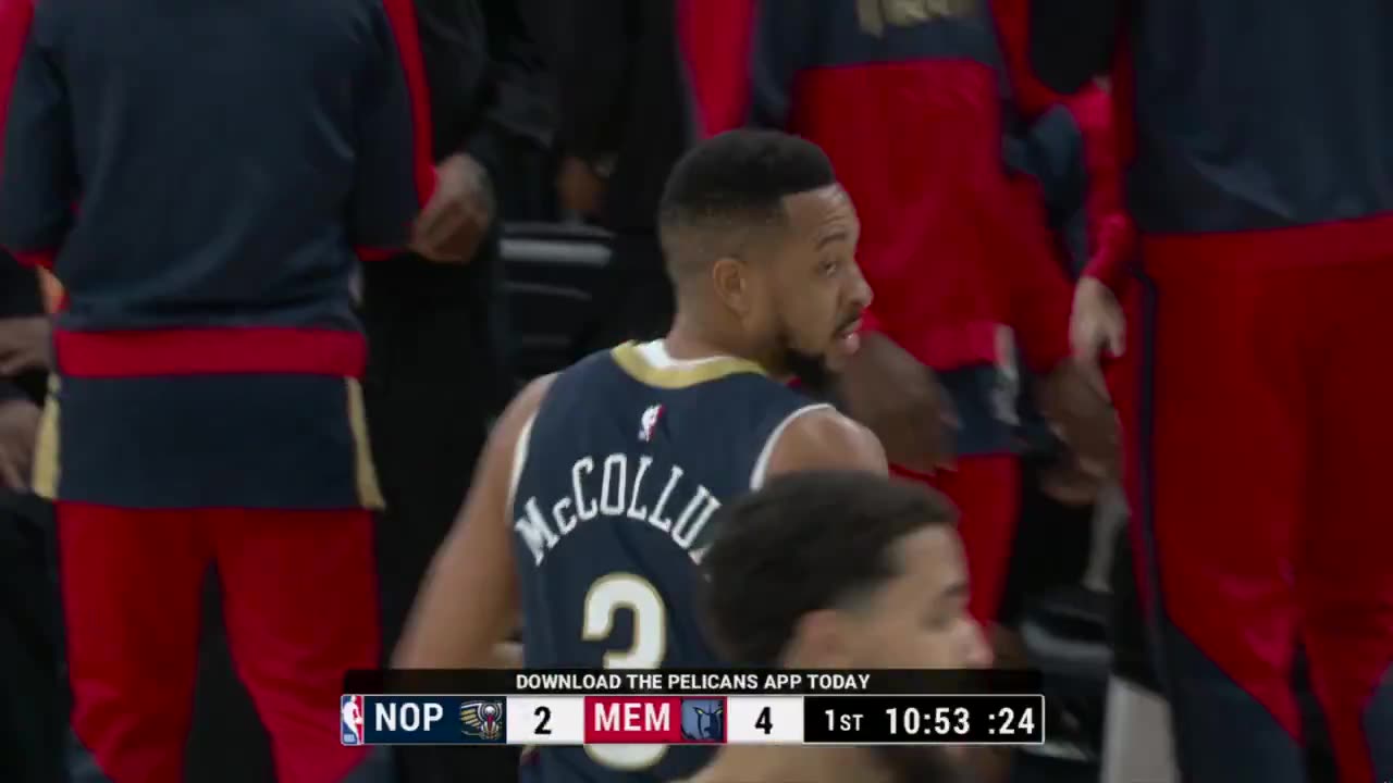 New Orleans Pelicans - CJ's nifty move gets us going 👀