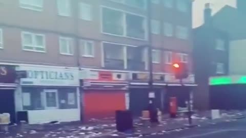 This is London it looks like an absolute third world wasteland.