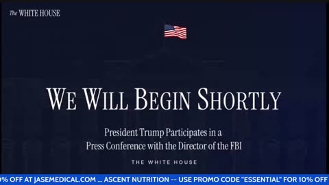 LIVE: President Donald Trump and FBI Director Kash Patel Speak at Press Conference