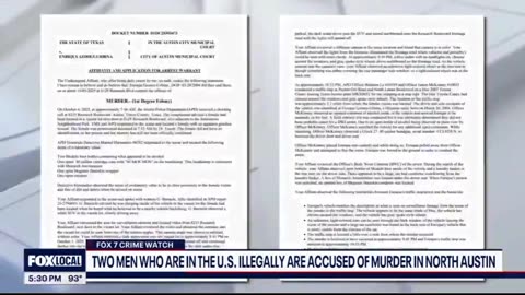 2 Illegal Aliens from Mexico were just arrested for murdering a woman in Austin TX