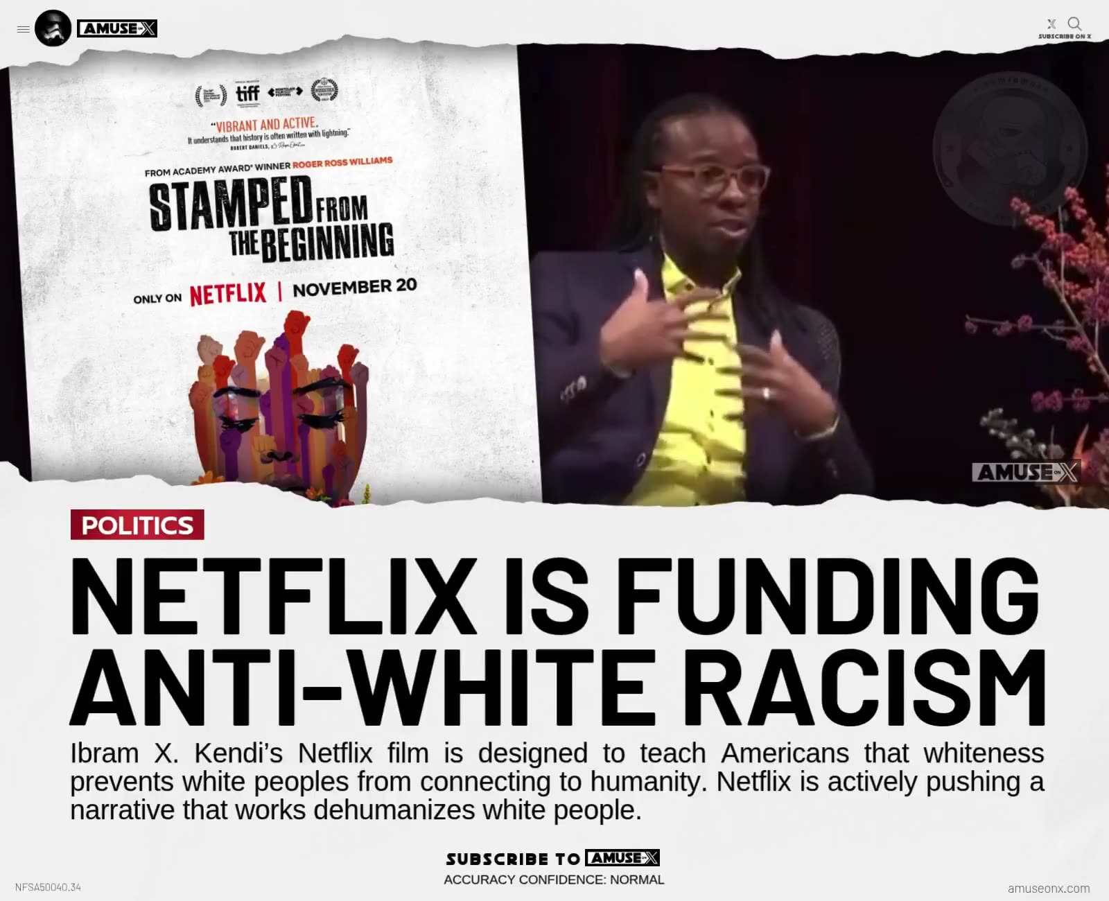 CANCEL NETFLIX: Not only is the content Netflix produci...