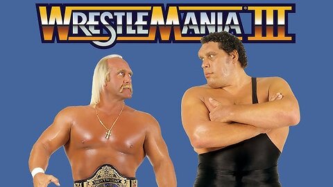 Wrestle Mania 3 - (1987)