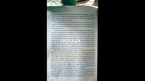 Fight for life because life is a gift