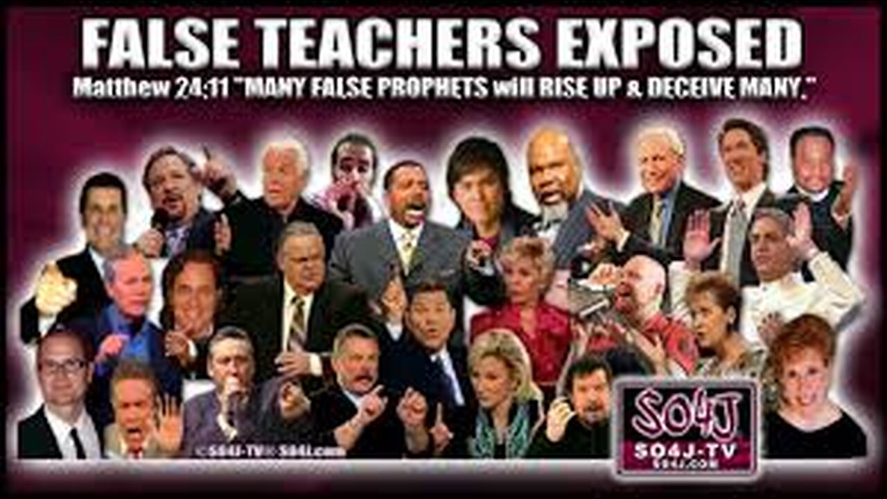 There Are Many False Teachers Who Lead The Flock Astray (The Holy Spirit & True Leaders Are 🔑)