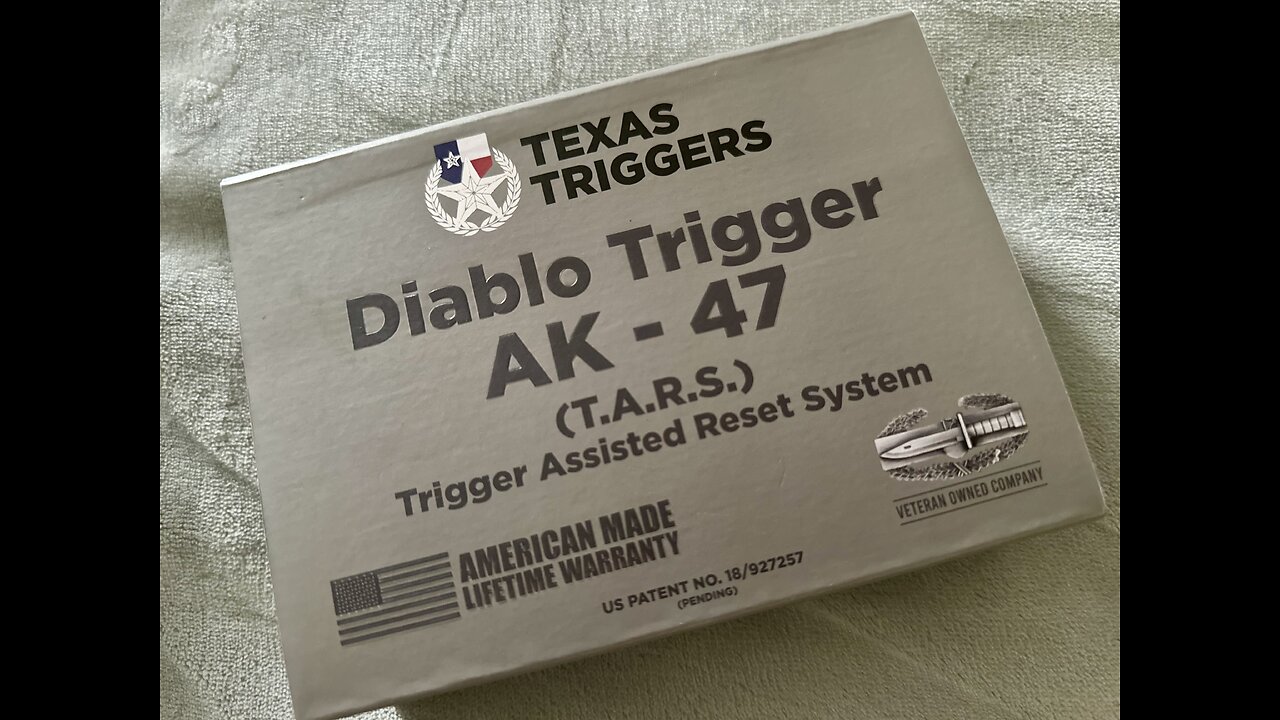 Diablo Trigger AK-47 Trigger Assisted Reset System (T.A.R.S.)