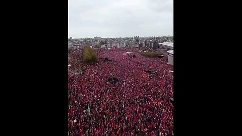 The Jihadist State of Amsterdam, has fallen. Look how many pro Hamas gathered there today!