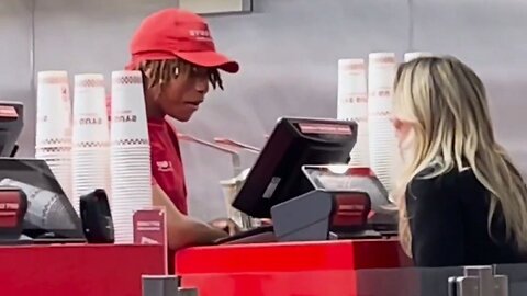 OnlyFans Whore Goes Into Five Guys To Find New Dudes To Bang, Gets A Reality Check