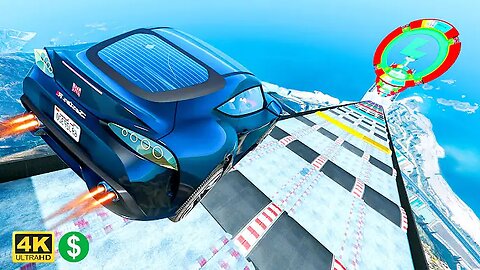 GTA 5 MEGA RAMP →NO COPYRIGHT GAMEPLAY|| FULL HD||