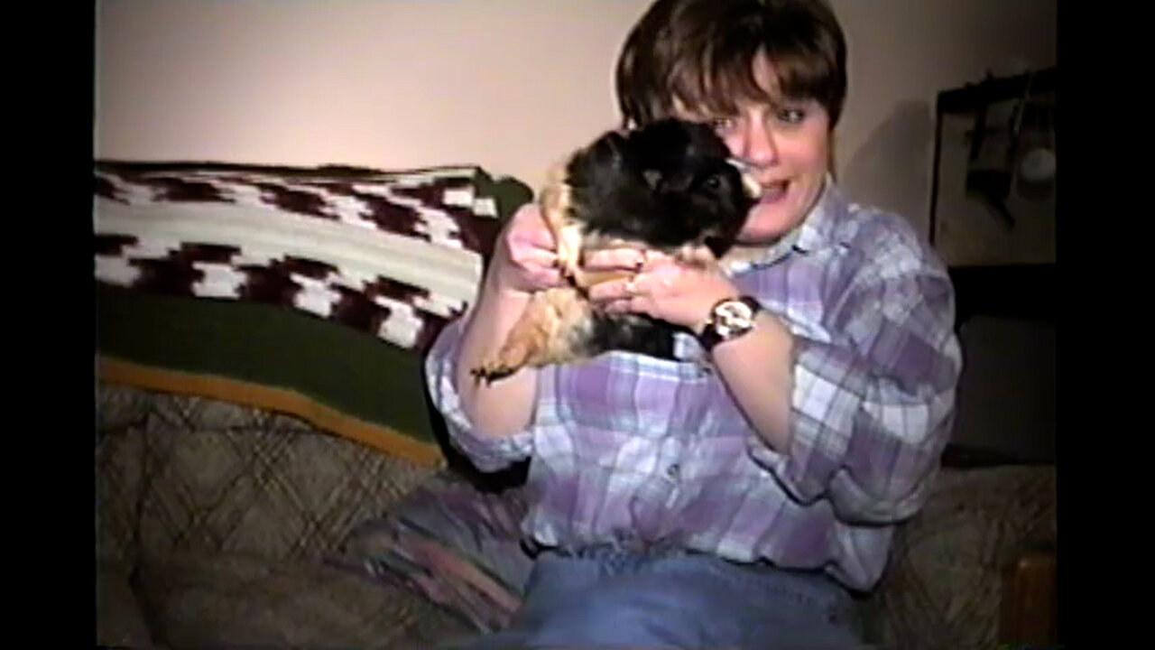 Undated - A Woman and Her Guinea Pig