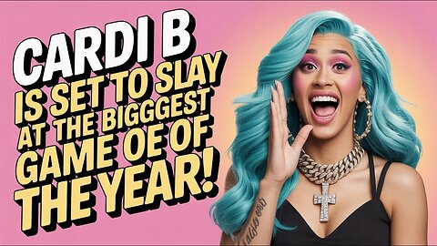 Cardi B is Set to Slay at the BIGGEST Game of the Year!