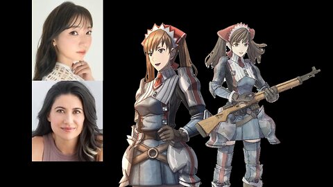 Video Game Voice Comparison- Alicia Melchiott (Valkyria Chronicles)