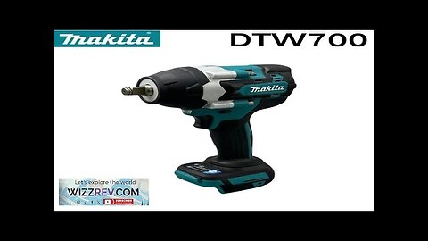 Makita DTW700 18V Cordless Impact Wrench Brushless Motor 700 Nm Variable Speed Review