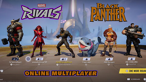 Marvel Rivals | SVP · Season 00 - No. 12 | #blackpanther Online Crossplay Multiplayer Team up #ps5