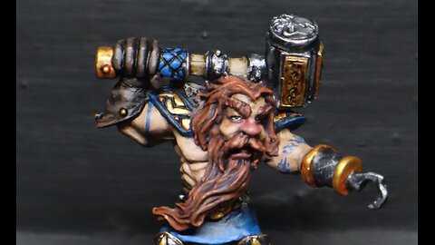 Carrero Arts - Reaper Miniature - Hagard the Maimed, Dwarf Barbarian