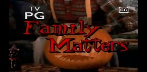 ABC Family Oct 29, 2007 Family Matters S9 Ep 7 Stevil II This Time He's Not Alone