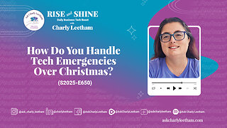 How Do You Handle Tech Emergencies Over Christmas? (2025/650)