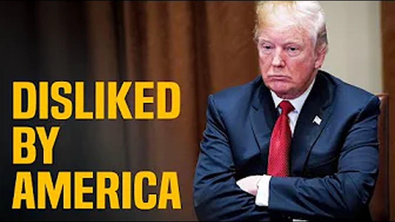 Trump most unpopular president in 70 YEARS!