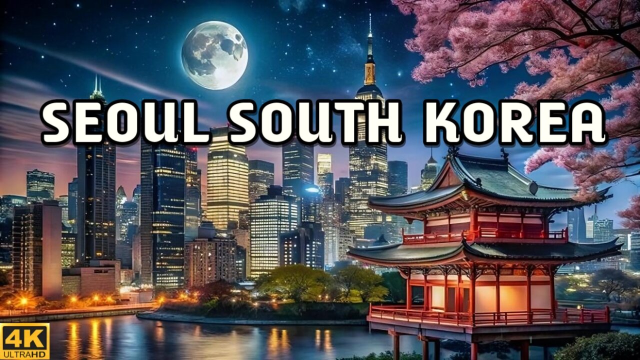 Nightlife in Seoul What It’s Really Like! Seoul A Journey of History and Culture |4K Drone Footage |