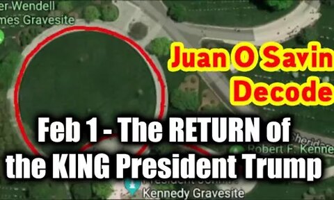 Juan O Savin Urgent Emergency Feb 1 - The RETURN of the KING President Trump