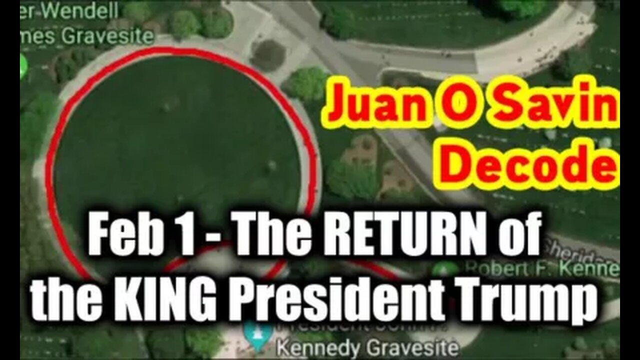 Juan O Savin Urgent Emergency Feb 1 - The RETURN of the KING President Trump