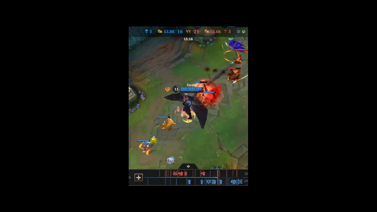 "¡SWAIN PENTAKILL: EL GENERAL NOXIANO SE ALIMENTA DE TODO EL EQUIPO ENEMIGO! 🩸🏆" #elfulanito