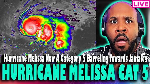 WHOA! Hurricane Melissa Now A Category 5 Jamaica Emergency Evacuations & Prep Continues