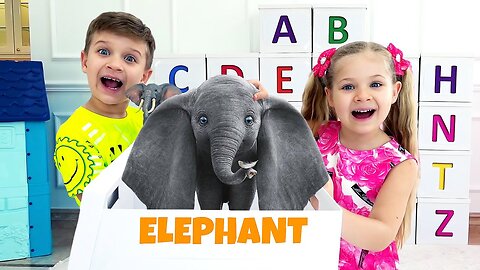 Diana and Roma Learn the Alphabet 🅰️ Fun ABC Song and Adventure for Kids!