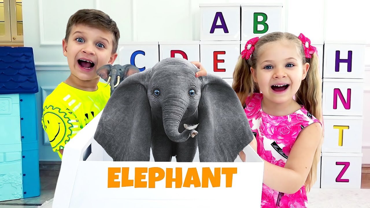 Diana and Roma Learn the Alphabet 🅰️ Fun ABC Song and Adventure for Kids!