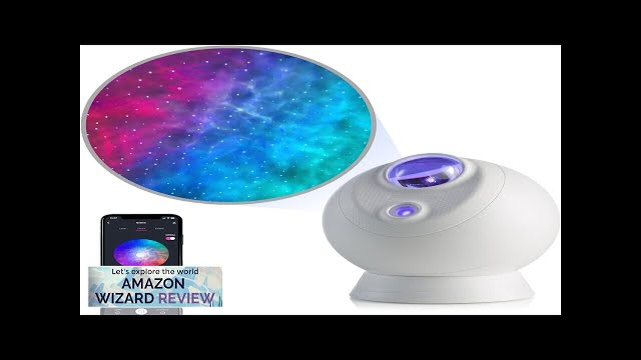 BlissLights Sky Lite Evolve Star Projector Galaxy Projector LED Nebula Lighting Review