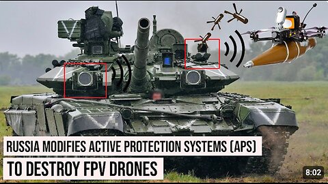 Russia Upgrades Tank Defenses Against Deadly FPV Drones!