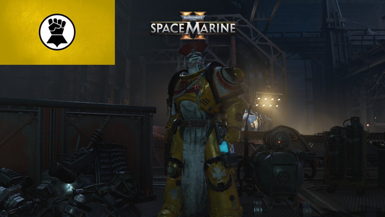 Space Marine 2 40K Imperial Fists Bulwark BASED gameplay