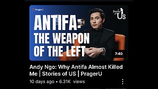 Captioned - Antifa almost killed Andy Ngo