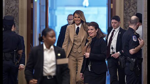 Melania Trump Advocates for 'Take It Down Act' on Capitol Hill