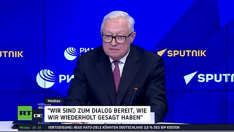 Russlands Vizeaußenminister Rjabkow zu den amerikanisch-russischen Beziehungen