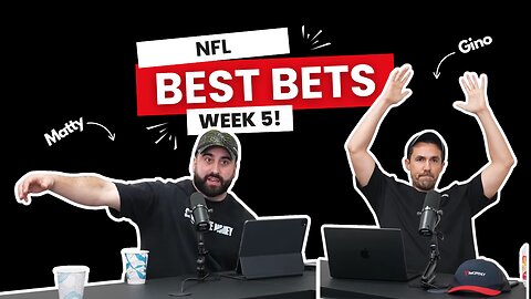 NFL Week 5 | Best Bets For EVERY Game | Disciplined Degens Podcast