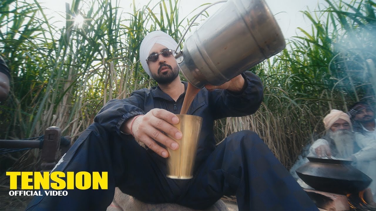 Diljit Dosanjh - Tension (Official Music Video) | Latest Punjabi Song