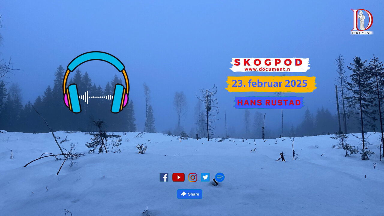 Skogpod 23. februar 2025