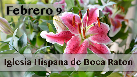 Servicing De Iglesia Hispano de Boca Raton 02/09/2025