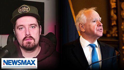‘Wannabe tough guy’: Nick Sortor slams Minnesota Governor Tim Walz