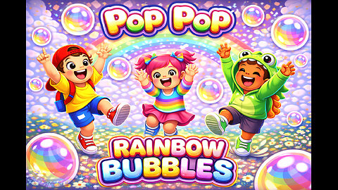 Pop Pop Rainbow Bubbles – Fun Kids Dance Song for Toddlers & Preschoolers