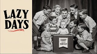 LAZY DAYS (1929) Norman 'Chubby' Chaney, Joe Cobb & Jean Darlingy | Comedy | Short | HD