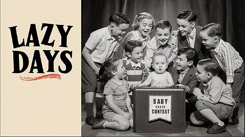 LAZY DAYS (1929) Norman 'Chubby' Chaney, Joe Cobb & Jean Darlingy | Comedy | Short | HD