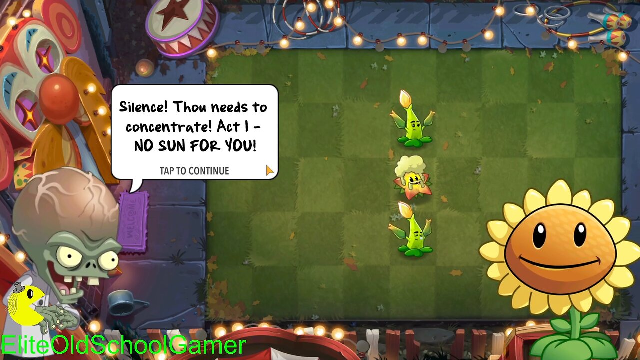 Plants vs Zombies 2 - Thymed Event - Big Top Extravaganza - Dialogue Only - October 2025